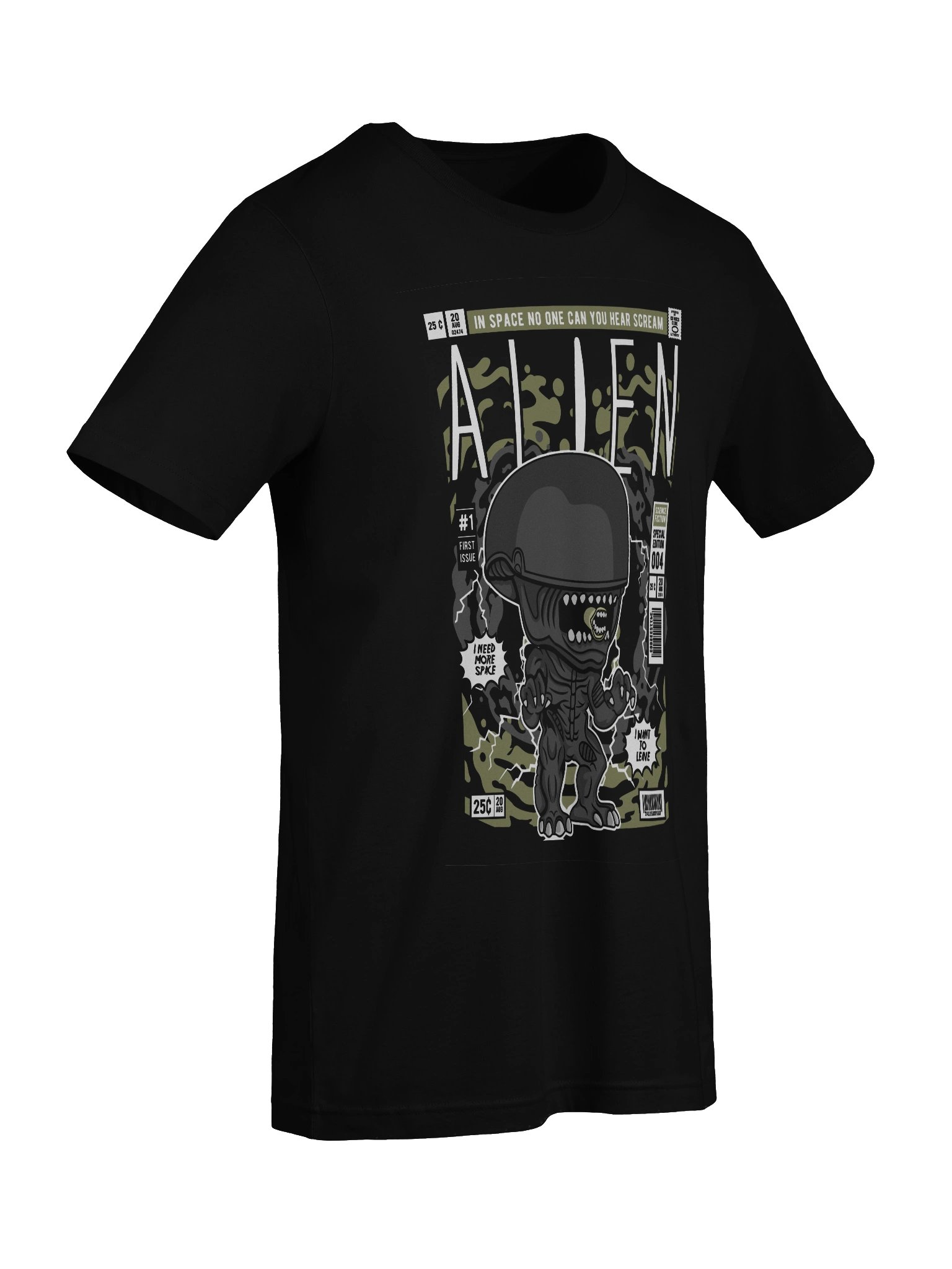 Galactic Menace Alien T-Shirt product image (9)