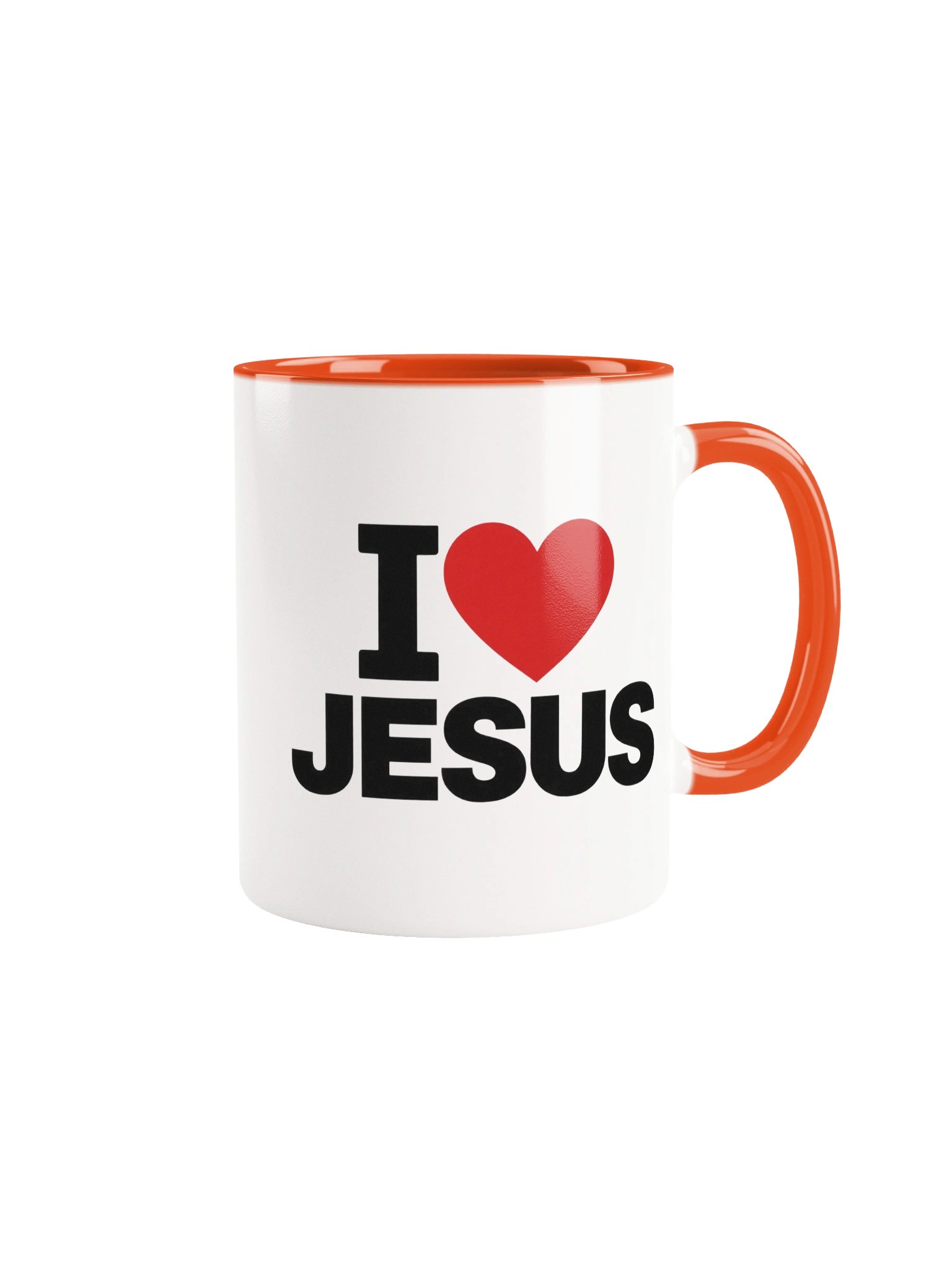 I Love Jesus Christian Mug - Faith-Based Coffee Cup product image (1)