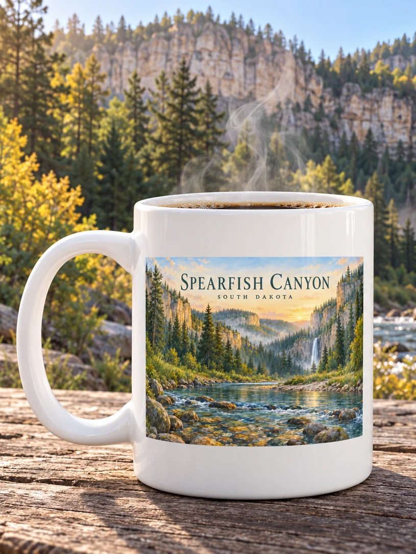 Spearfish Canyon Coffee Mug product image (1)