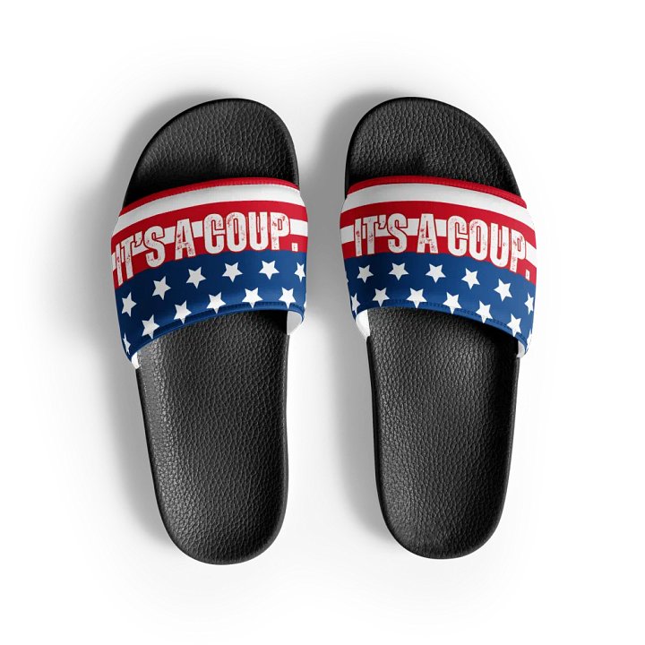Resistors, It's a Coup, Women's Slides product image (2)