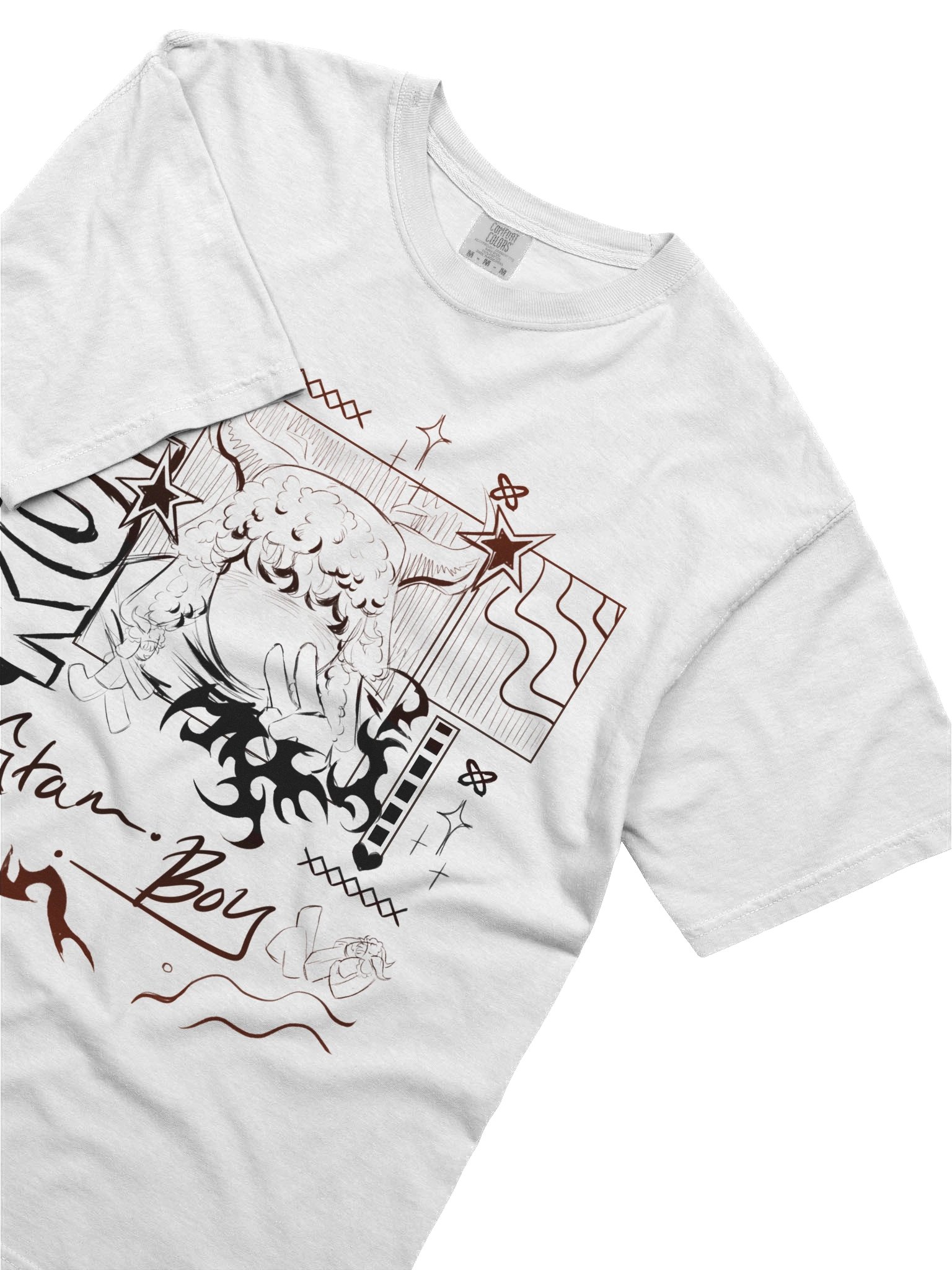 Star Boy Tee - Ember Fade Drop product image (5)
