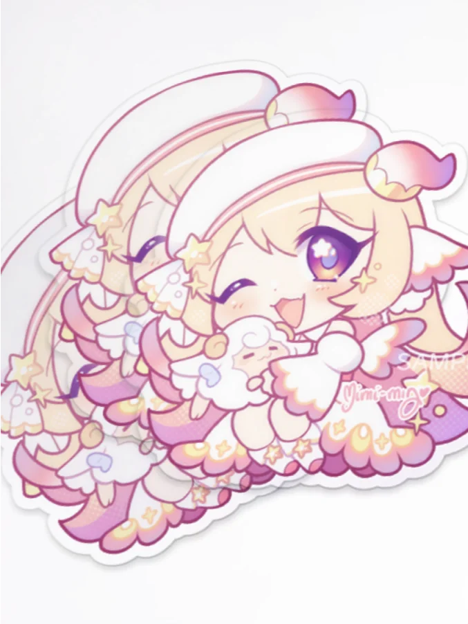 Mimi Min Vinyl Sticker product image (1)