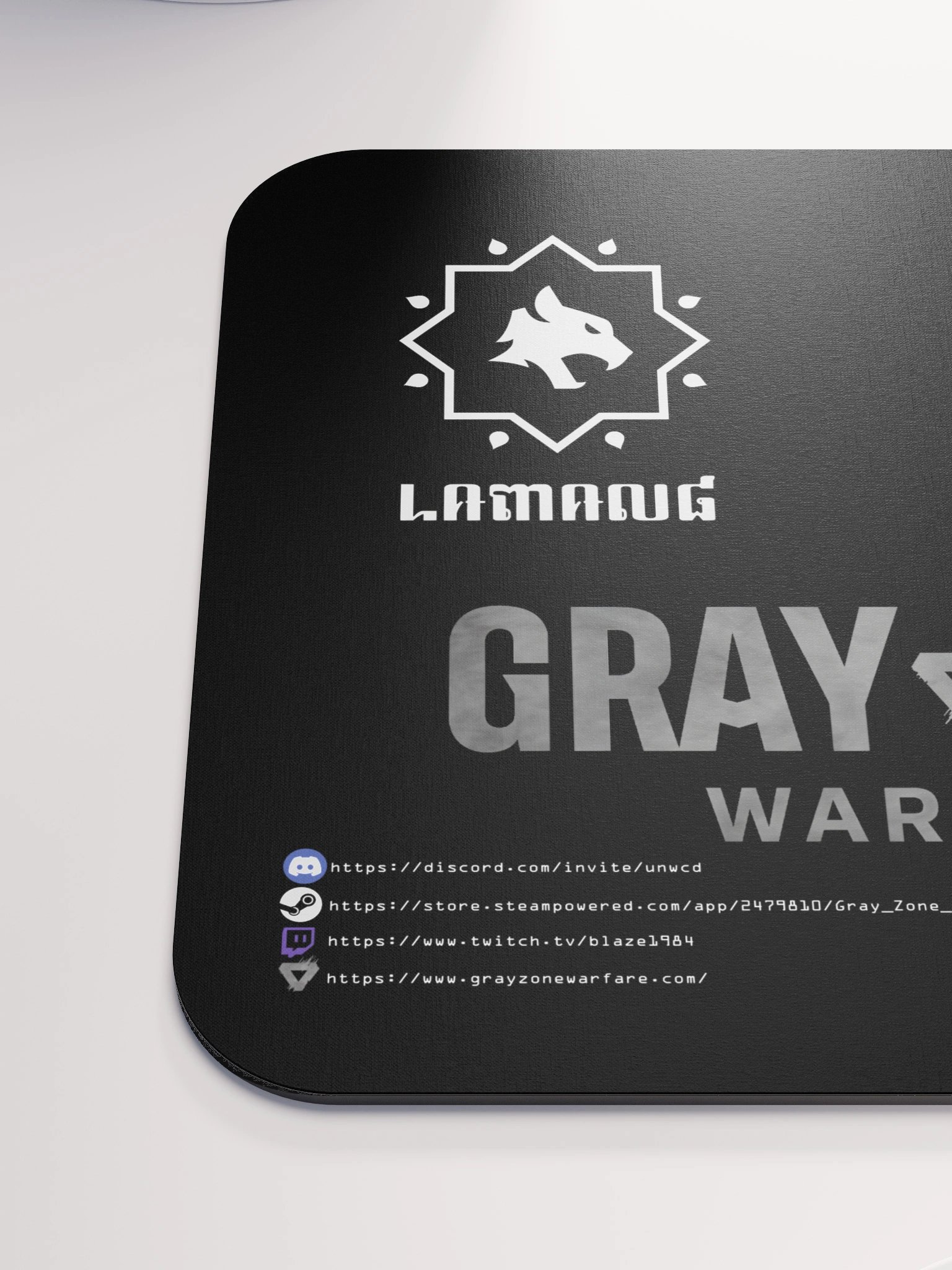 UNWCD/LRI Mouse Pad - Black product image (6)