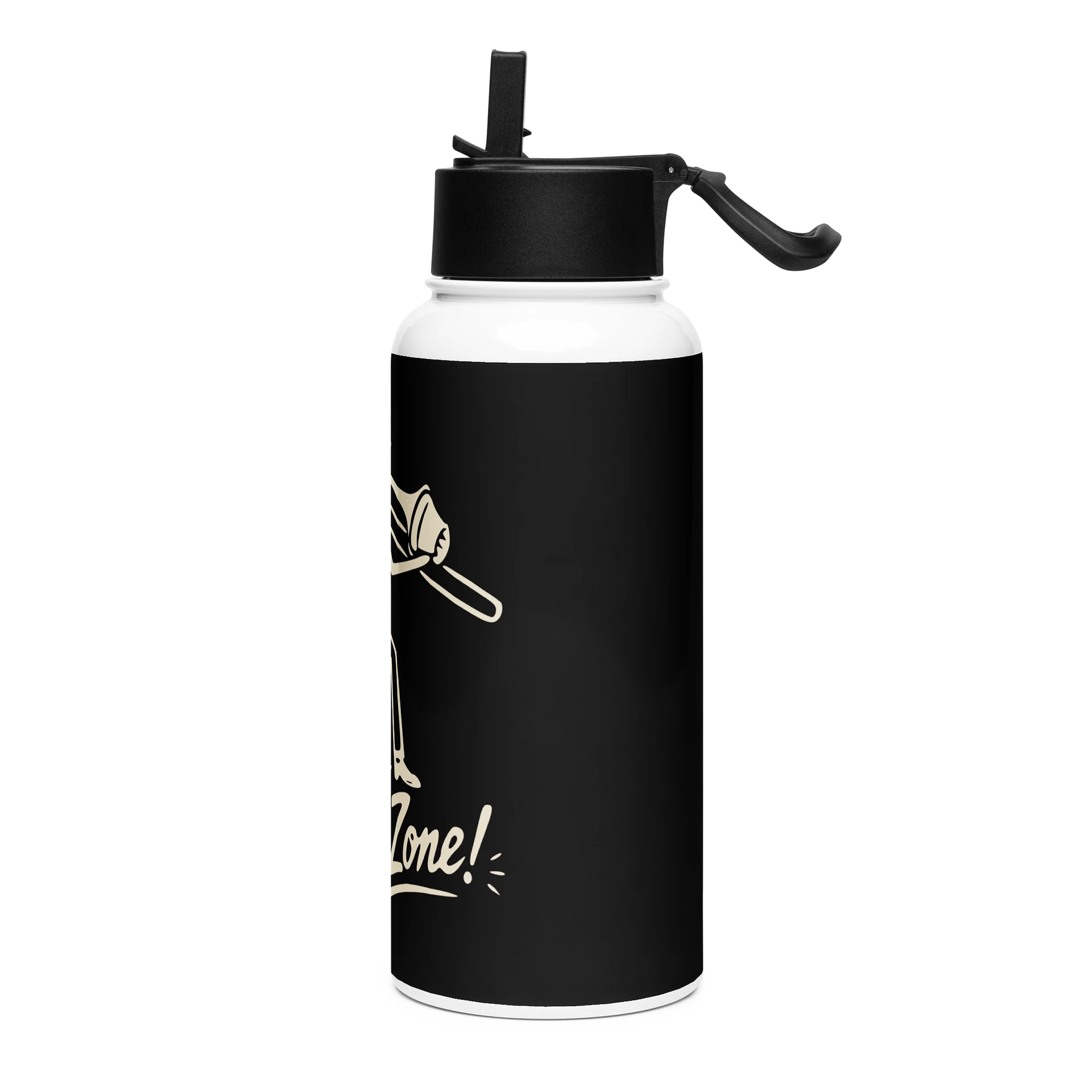 In the Bone Zone Straw Lid Water Bottle product image (3)