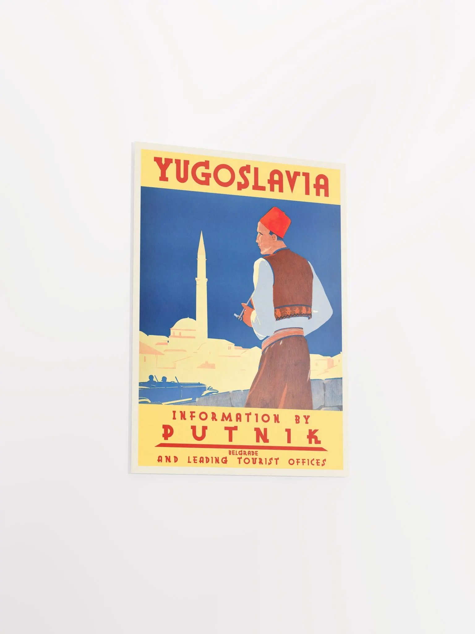 Yugoslavia. Denmark, 1930s (English version) — retro vintage travel poster product image (8)