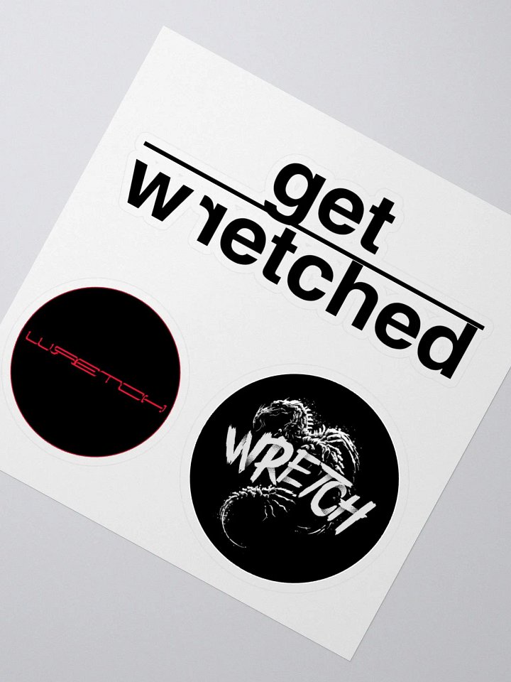WRETCH Sticker Pack 4