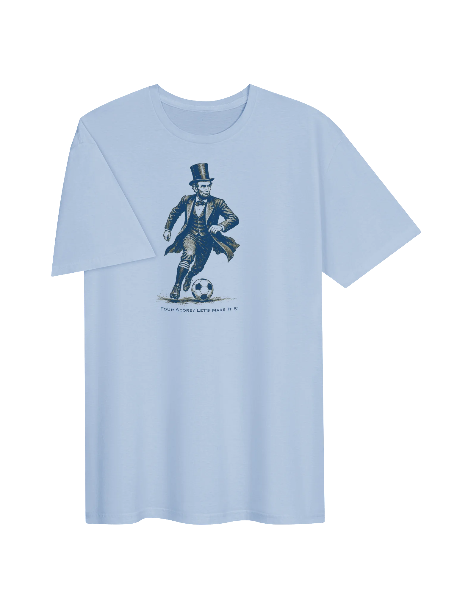 Four Score? Let’s Make It 5! Soccer Tee product image (23)