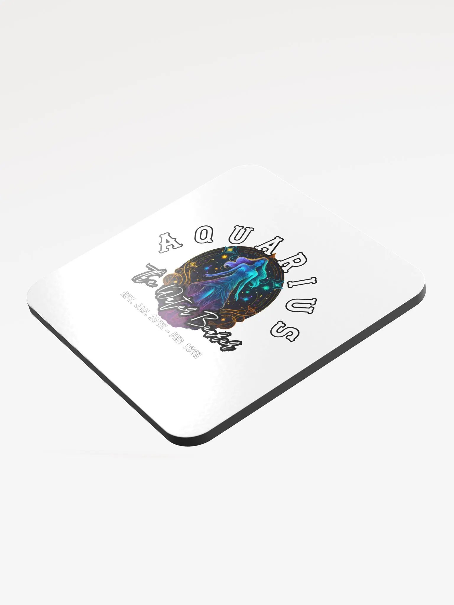 Aquarius - Zodiac Coaster product image (3)