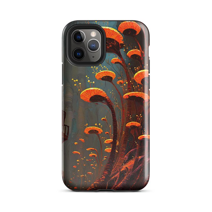 Ember Canopy iPhone Case – Abstract Organic Glow Design product image (29)