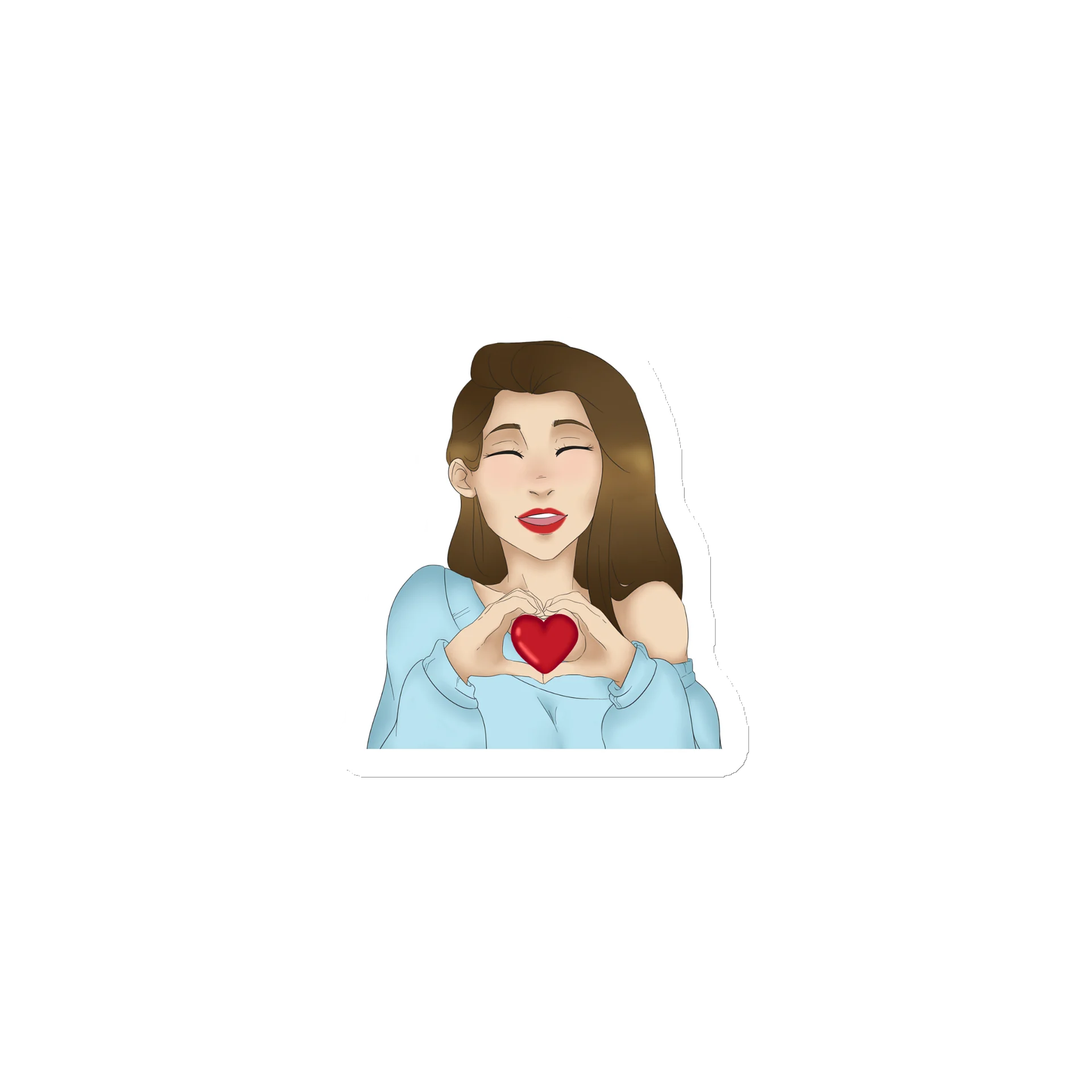 Apple love magnet product image (1)