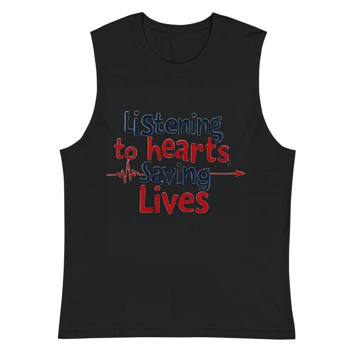 Heartbeat Savior Muscle Tank product image (3)
