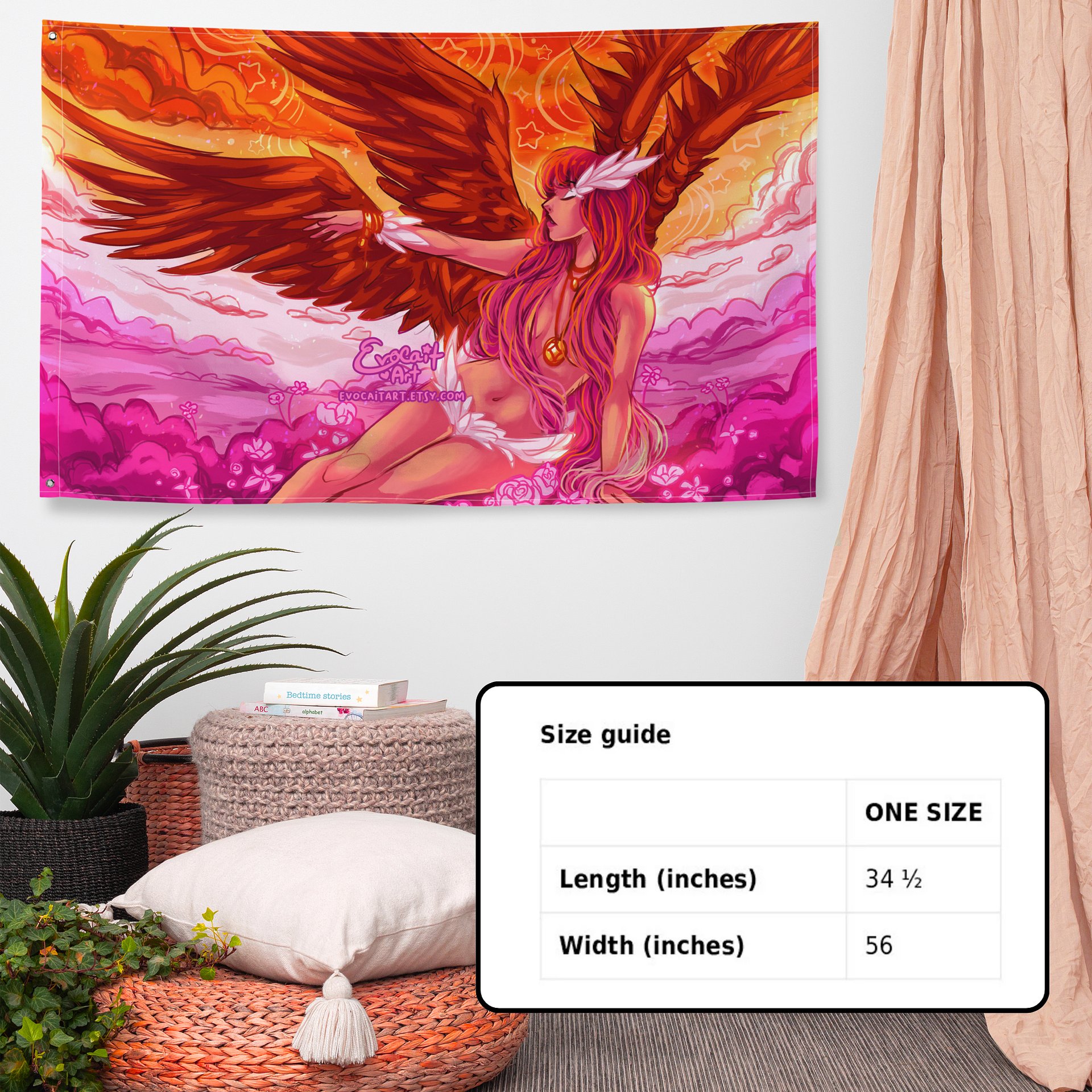 Fantasy Angel Lesbian Pride Flag product image (5)