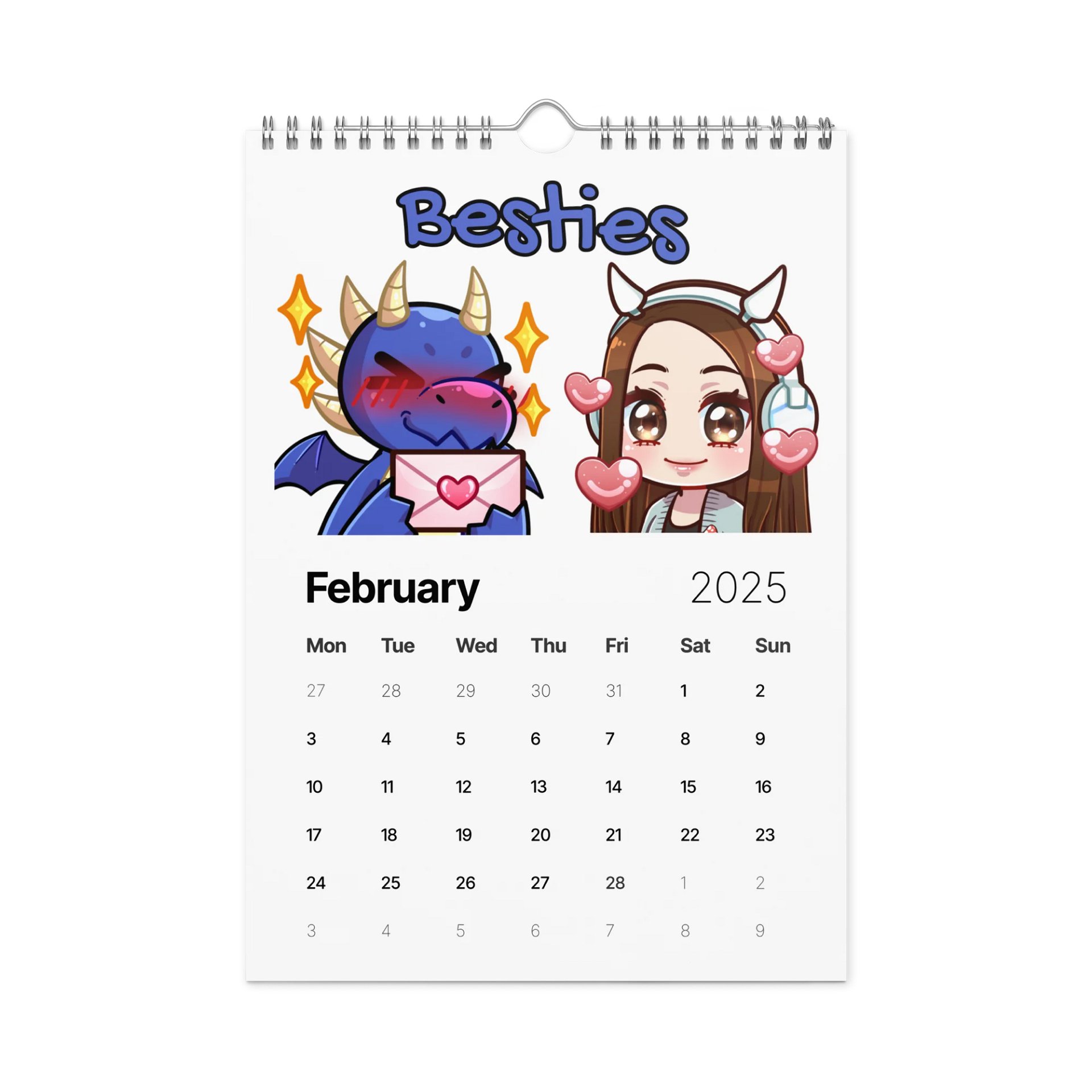 BRANDY x DRACO 2026 Calendar! product image (5)