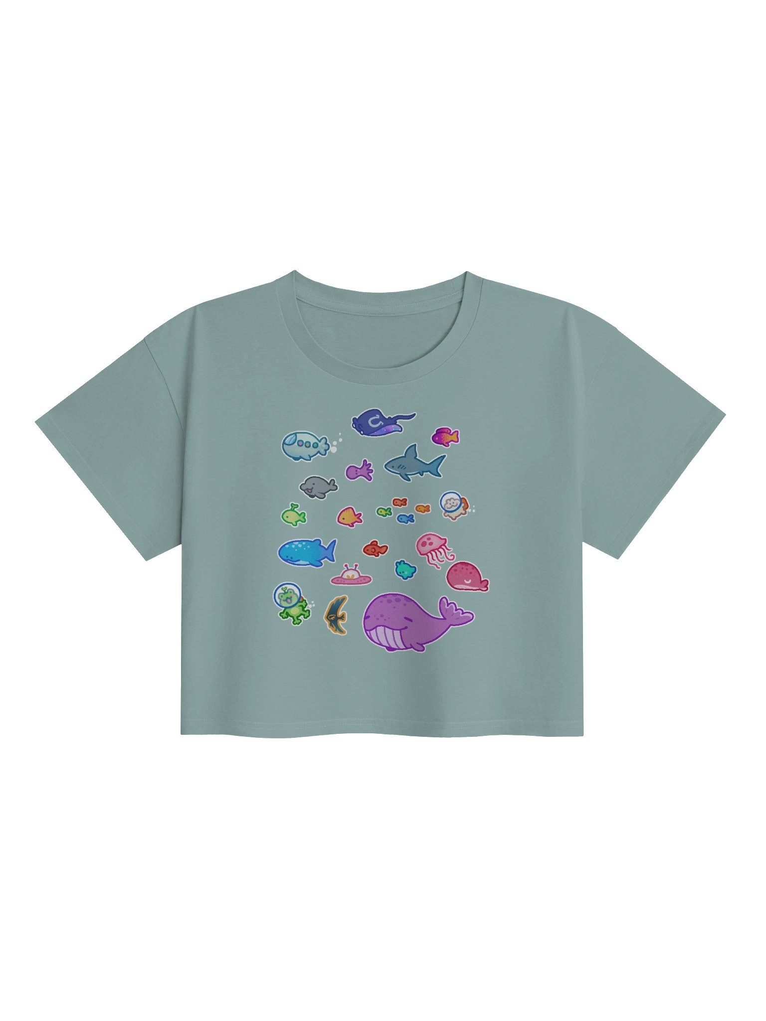 Ocean Crop Top product image (1)
