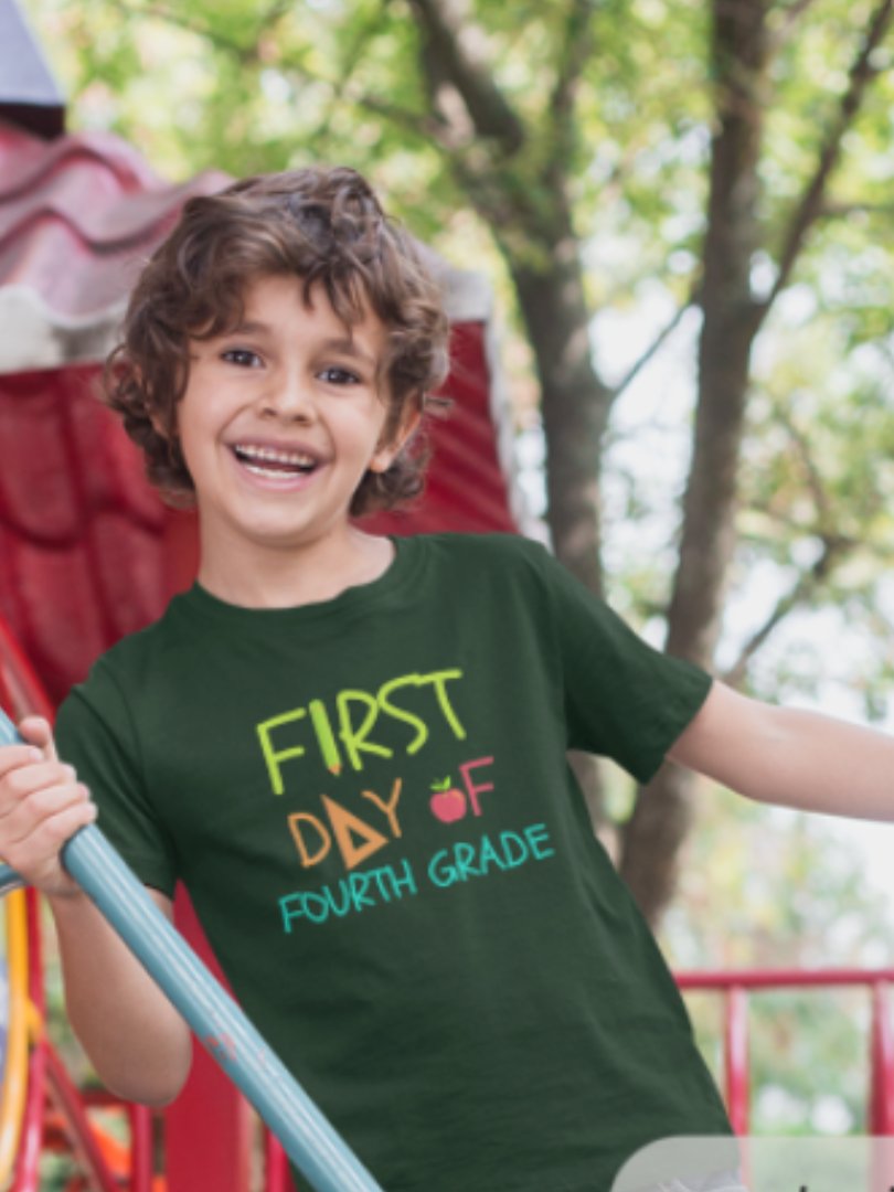 First Day of School Custom Kids Shirt (Pre-K to 5th Grade) product image (5)