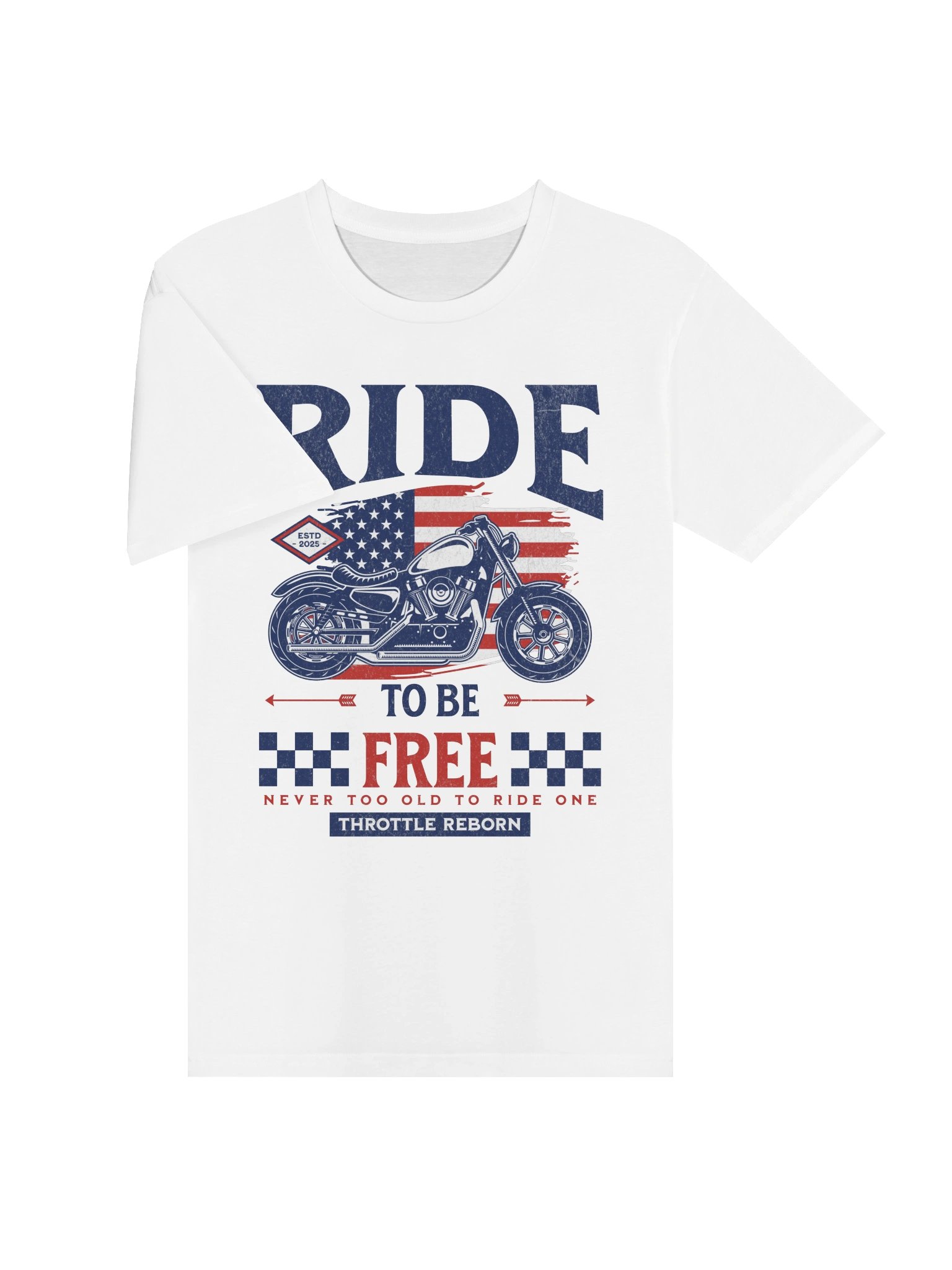 Throttle Reborn — Ride to Be Free Tee product image (3)