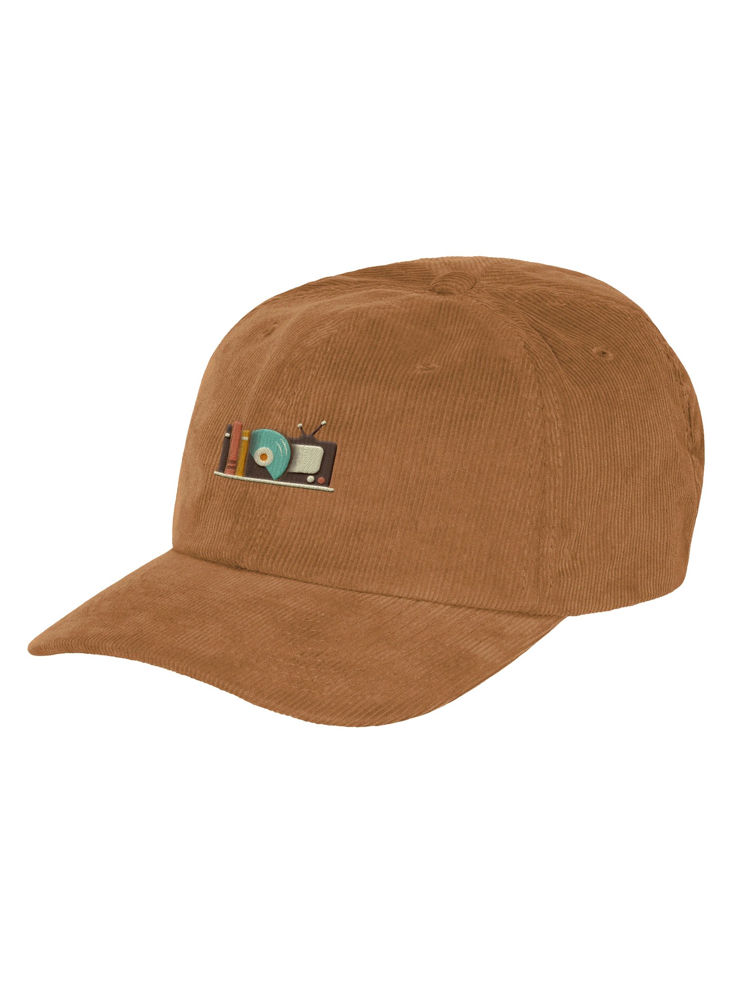 Logged Logo Embroidered Courd Cap product image (7)