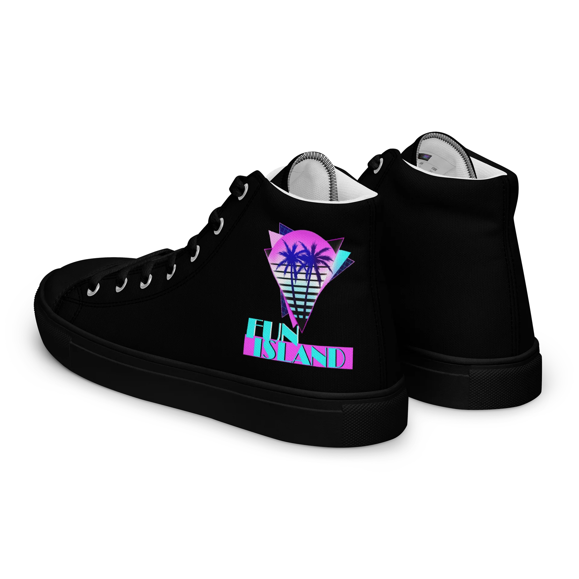 CANVAS SHOES WOMENS BLACK product image (5)