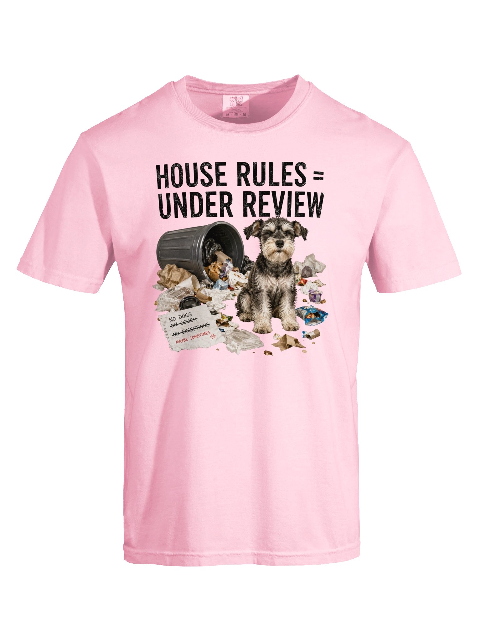 House Rules Under Review Funny Dog T-Shirt product image (14)