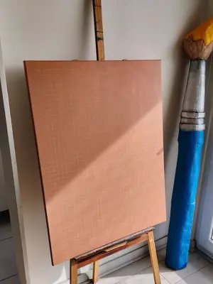 Vamos en serio pues 🎨 seguiré pintando un rato más hoy. Pero por ahora, pequeños avances 🤭 Calmaaaos, correr no es avanzar, así que pare 🎶 #painting #oleo 
