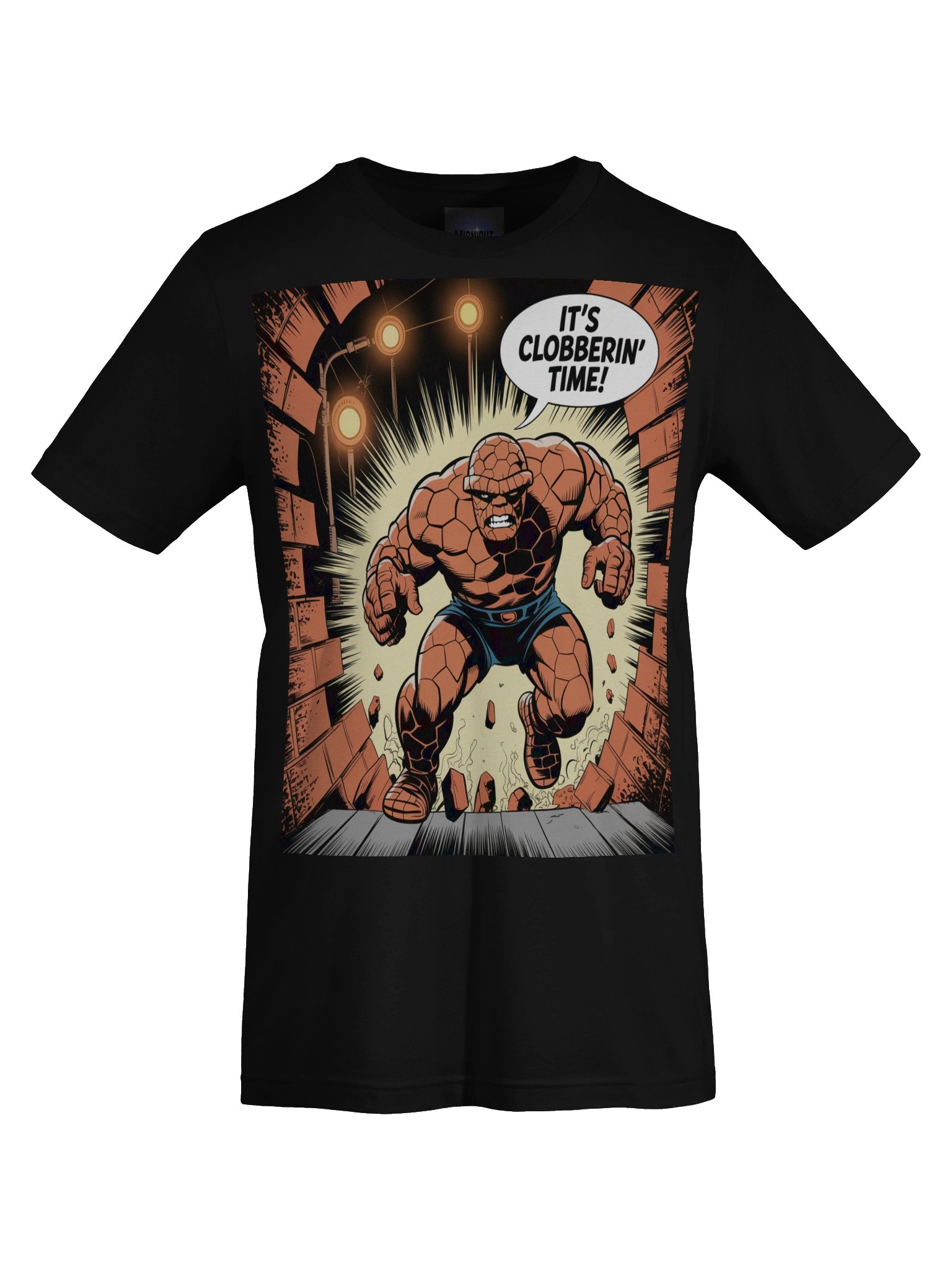 The Thing Clobberin' Time Supersoft T-Shirt – Ever-Lovin' Blue-Eyed Rampage product image (1)