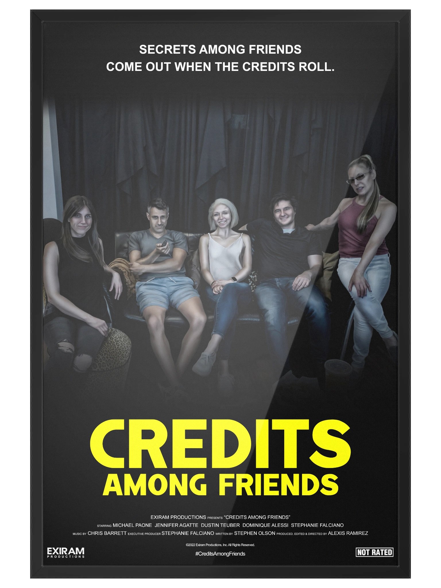 Credits Among Friends - Framed Poster product image (4)