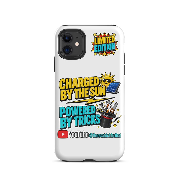Charged By The Sun, Powered By Tricks — Limited Edition iPhone Tough Case | There's A Trick For That product image (2)