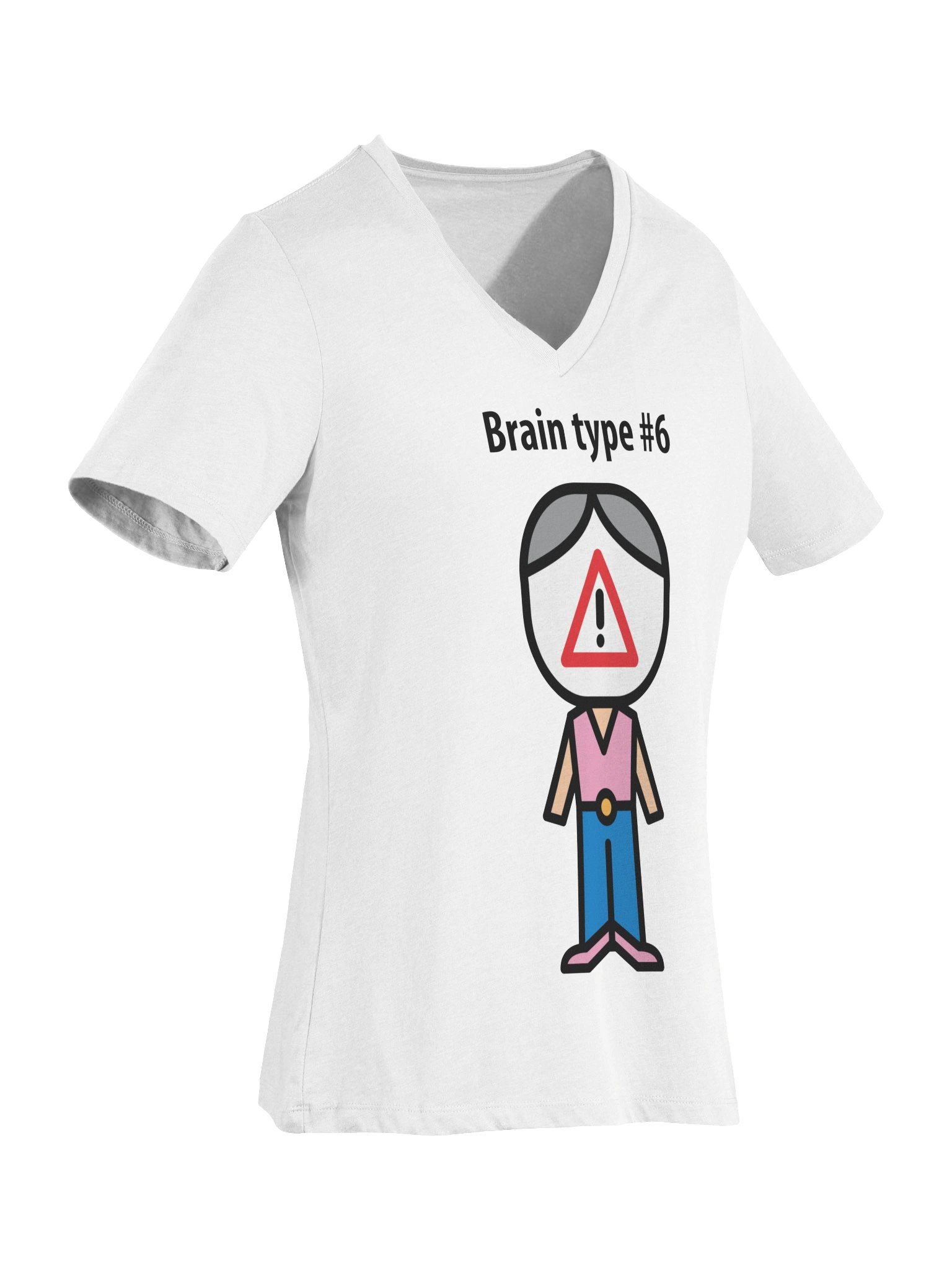 Women's t-shirt for brain type #6 product image (7)