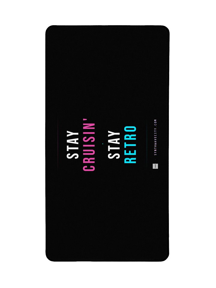 Stay Cruisin' Stay Retro | SWC | Desk Mat product image (2)