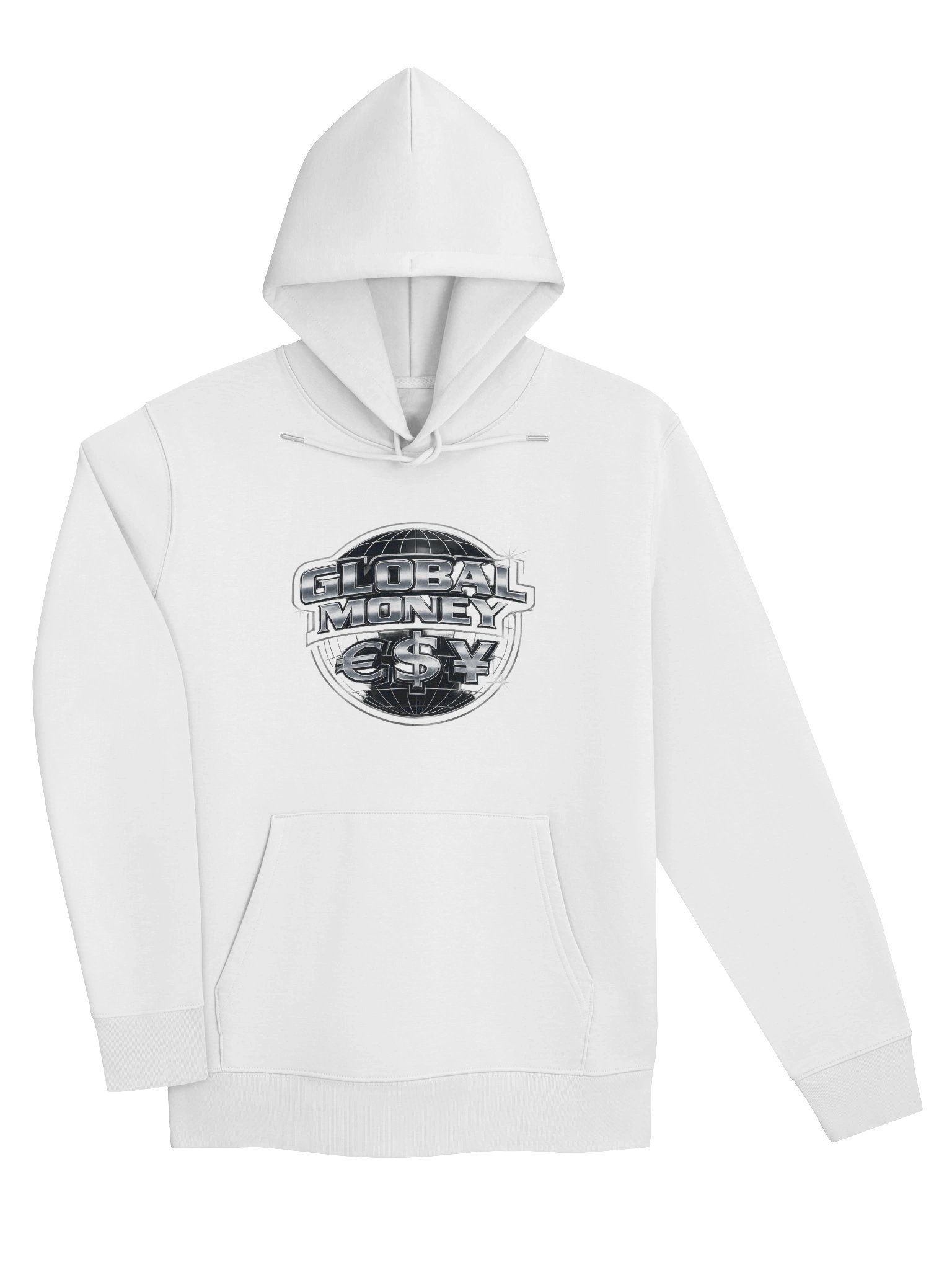 Global Money Y2K Hoodie White product image (3)
