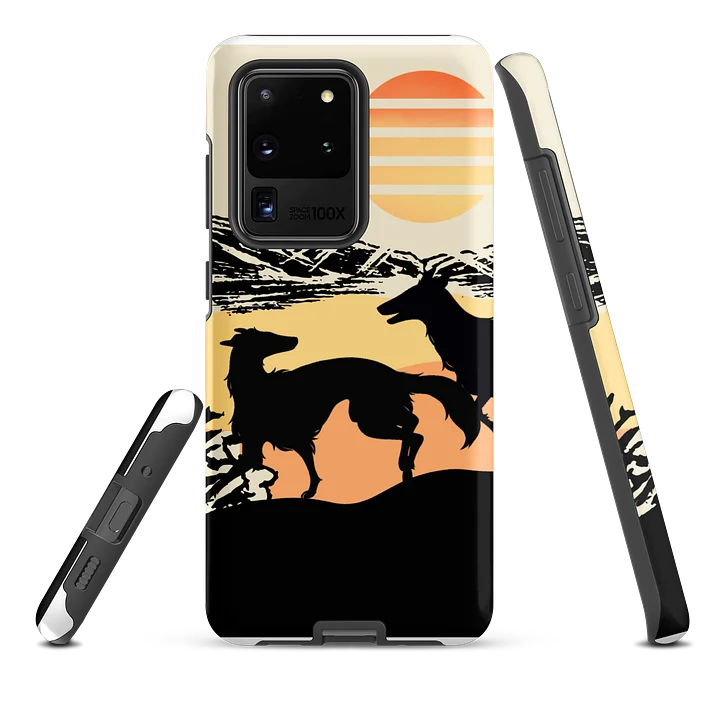 Silhouette Series: Sunrise Romp - Samsung Phone Case product image (1)