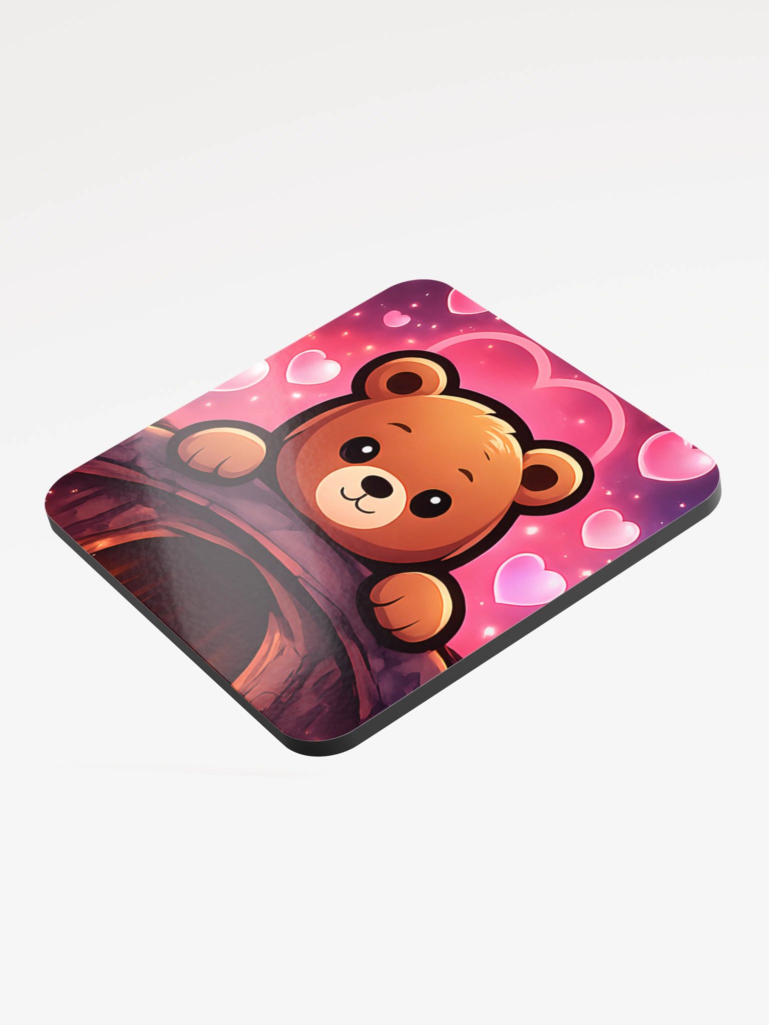 Jubear Hearts Glossed Coaster product image (3)