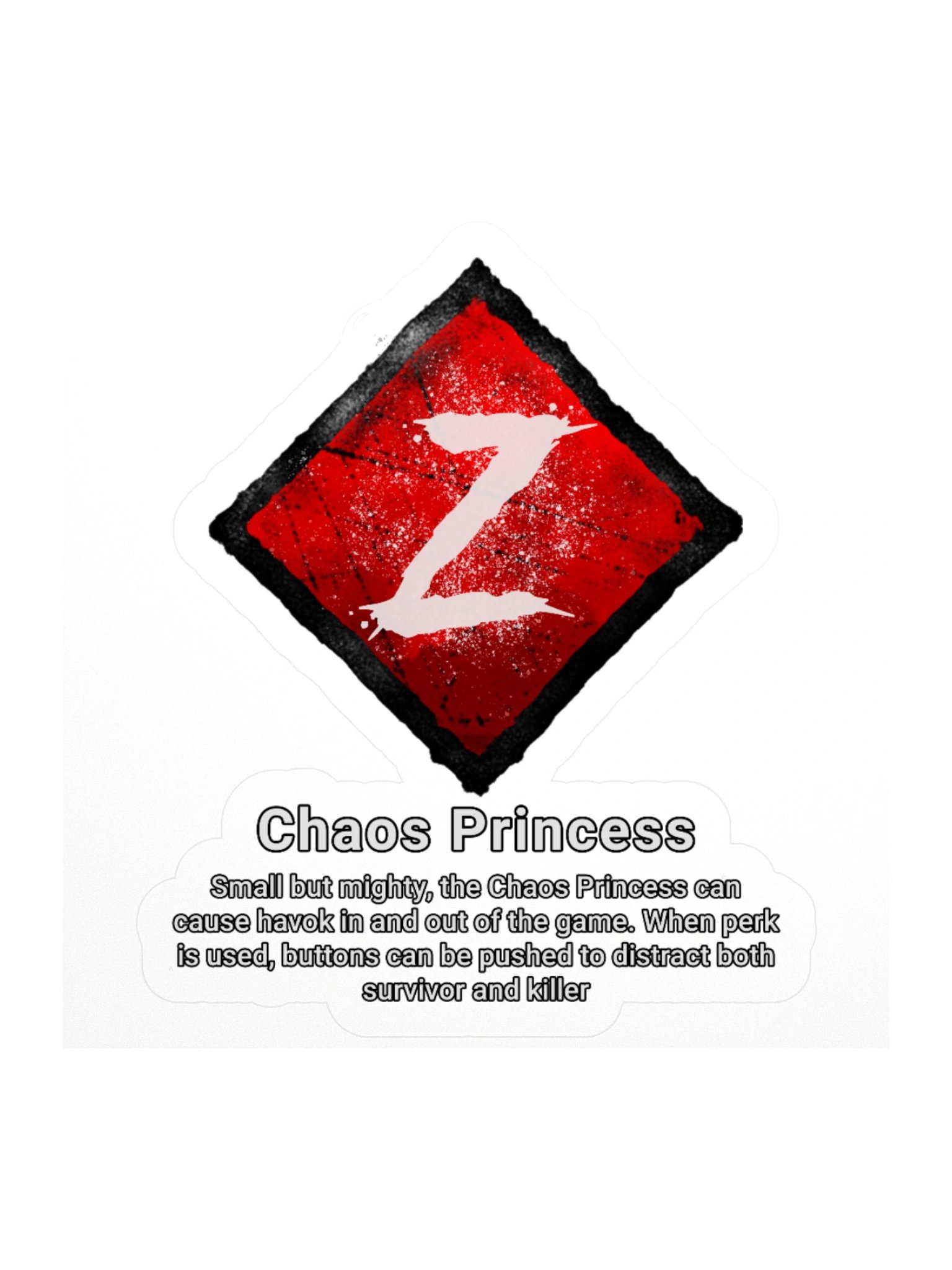 DbD Fun: Chaos Princess Sticker product image (1)