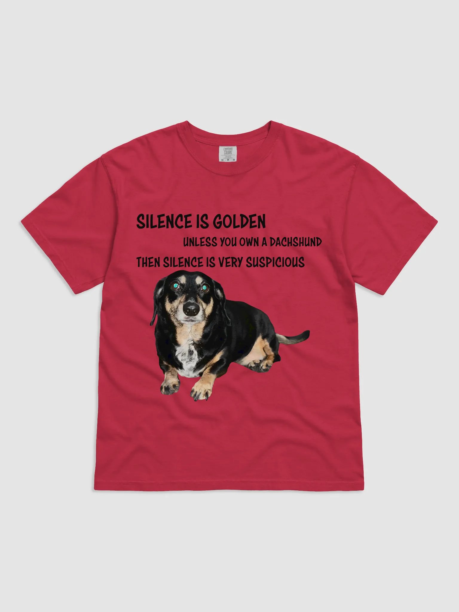 Silence is Golden Heavyweight T-Shirt product image (1)