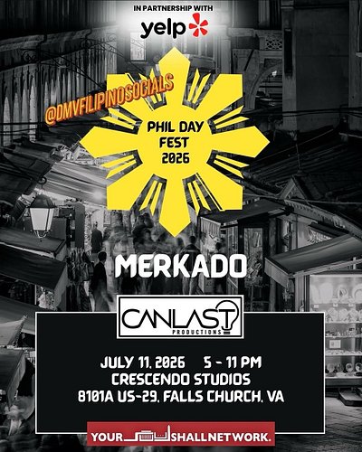 I’m pulling up at @phildayfest’s Merkado! 😎

It’s NoVa’s first Filipino Night Market and you know it’s a good one. See ticket...