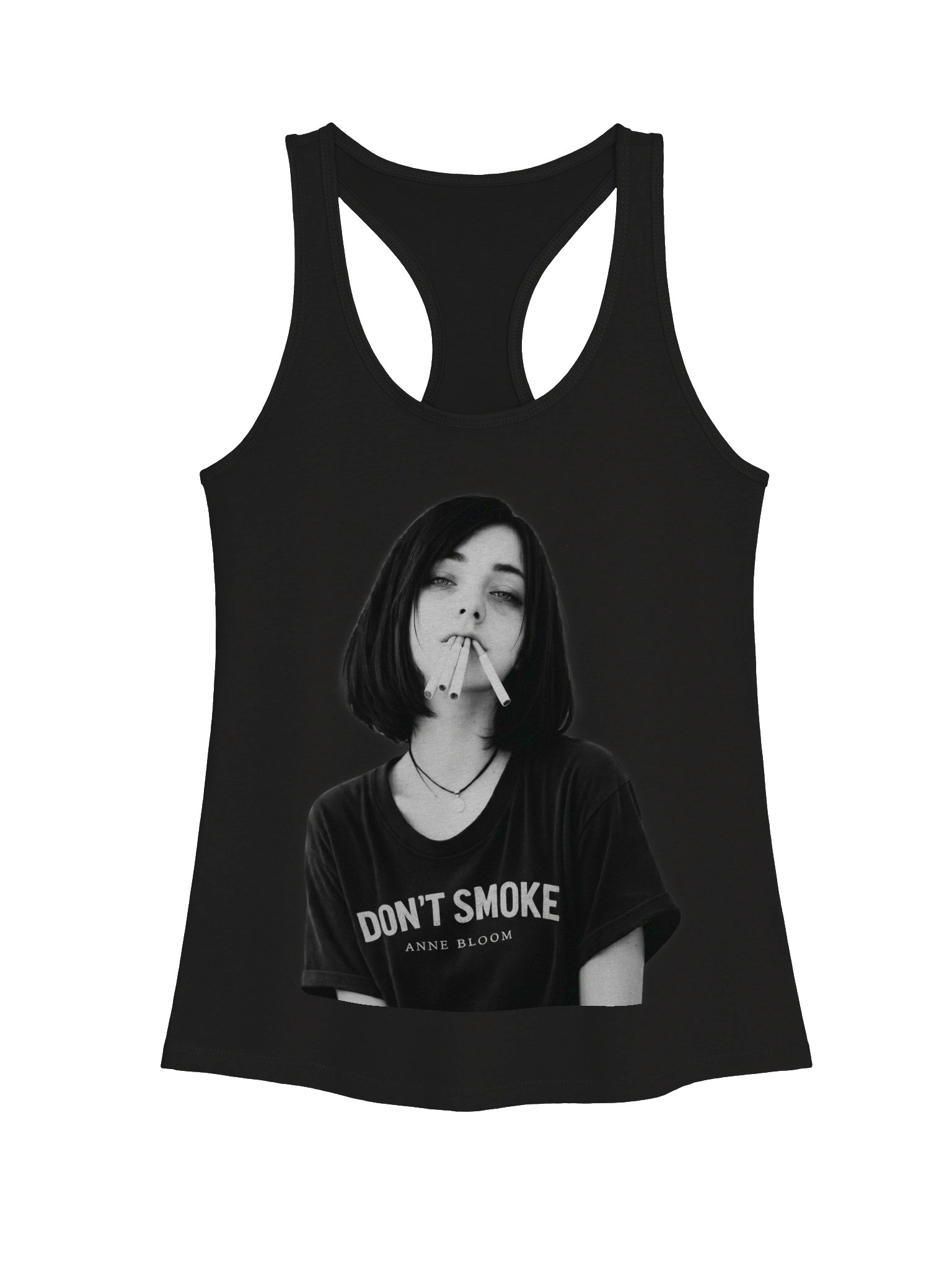 Women's Racerback Tank Top - DON’T SMOKE product image (3)