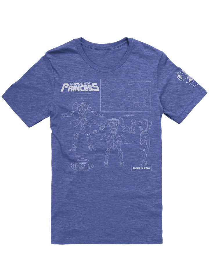 Titanic Blueprint – Conquest Princess Tee product image (2)