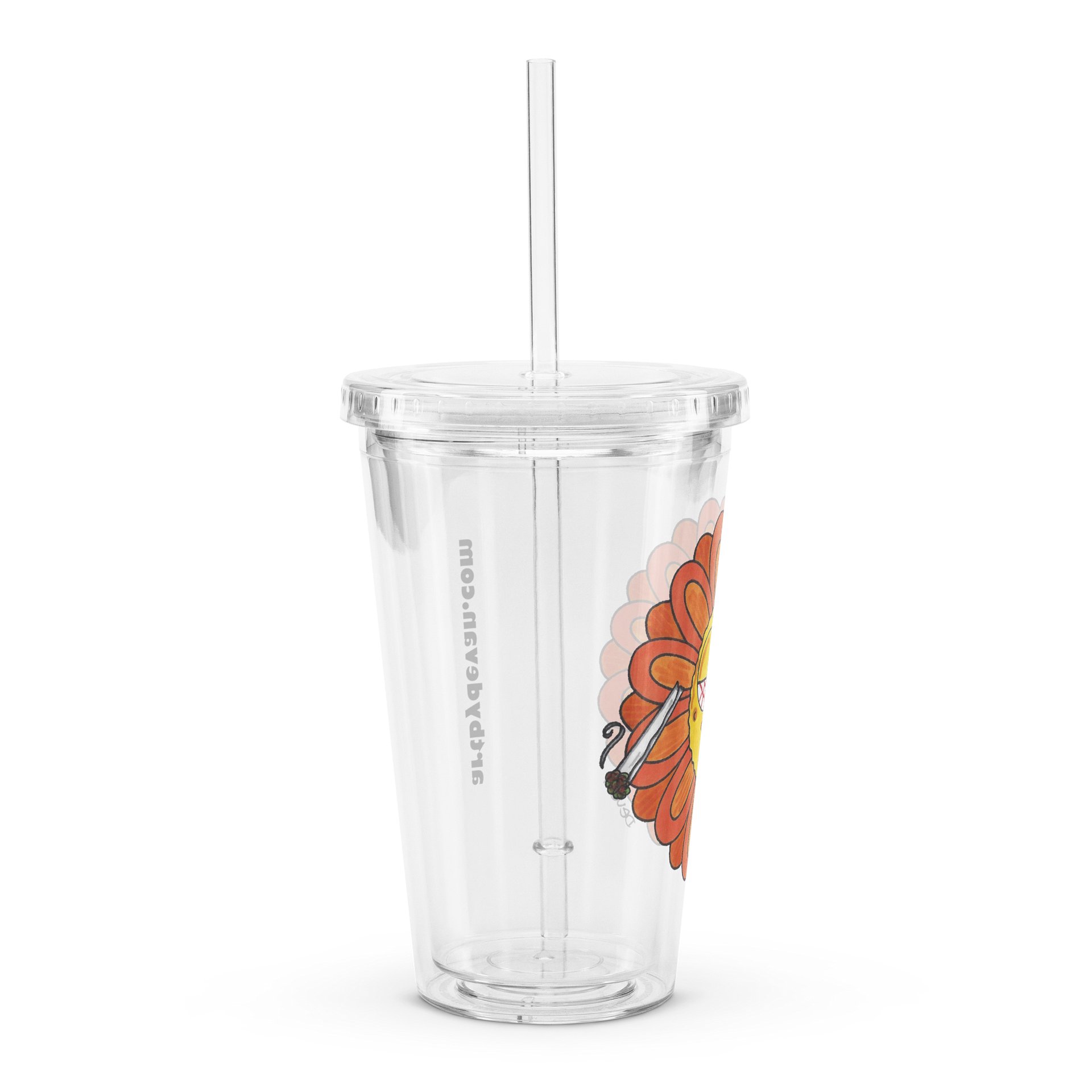 Orange Stoner Flower Cup product image (2)