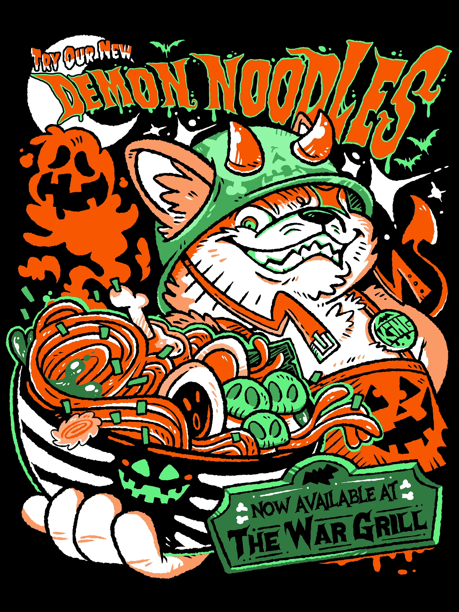 King DEMON NOODLES Tee product image (2)