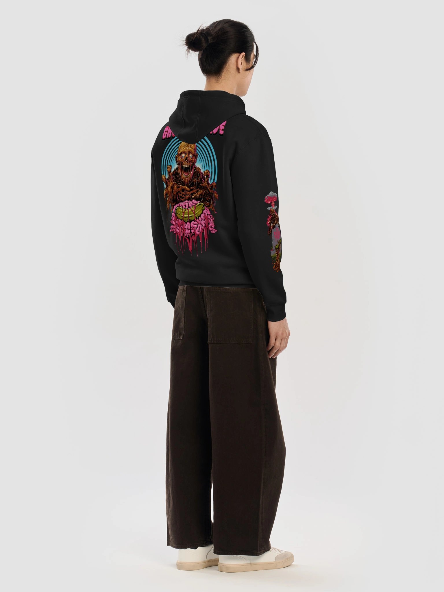 Pickled Brains Zip-Up Hoodie product image (8)