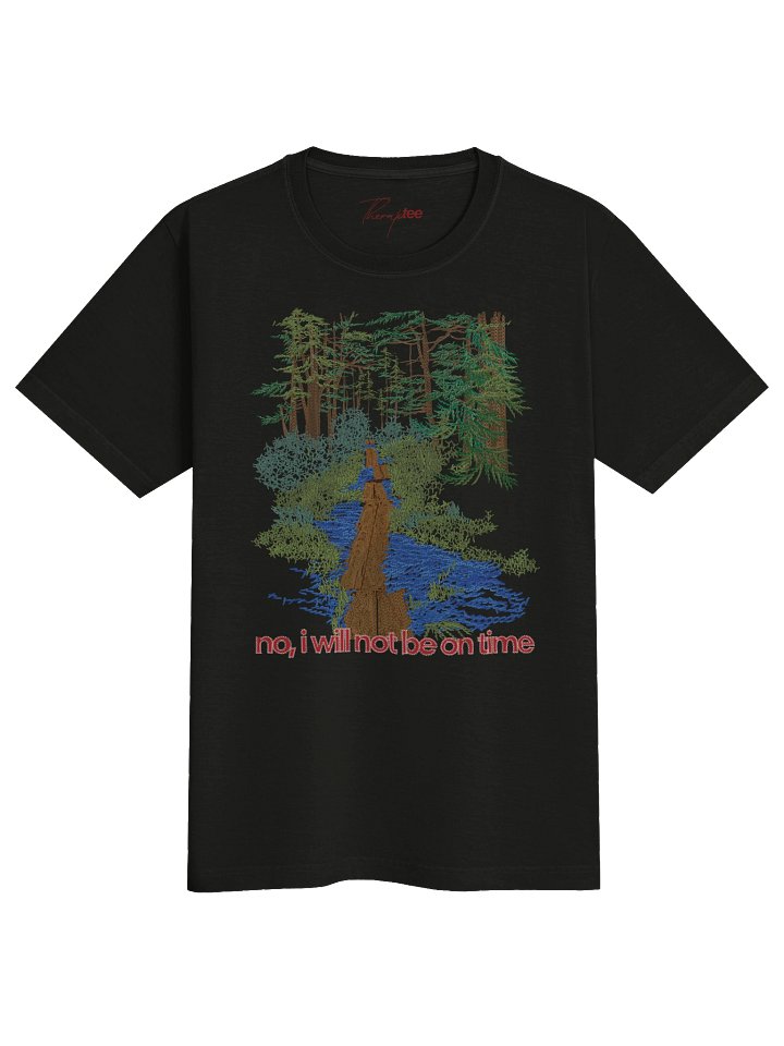 not on time t-shirt product image (1)