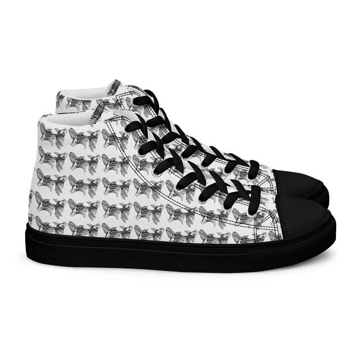 Koi Fish - Men's High Top Canvas Shoes product image (2)