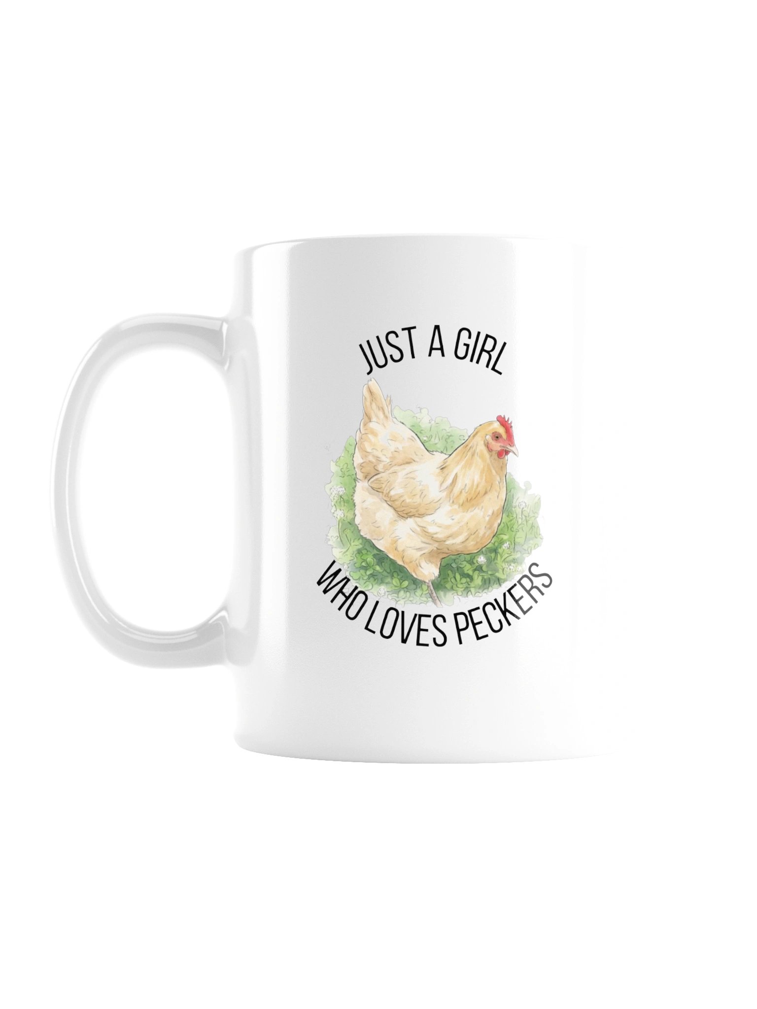 Just a Girl Who Loves Peckers Mug Style B product image (1)