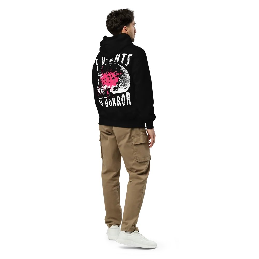 5 Nights Of Horror (2024) Hoodie | Black product image (4)