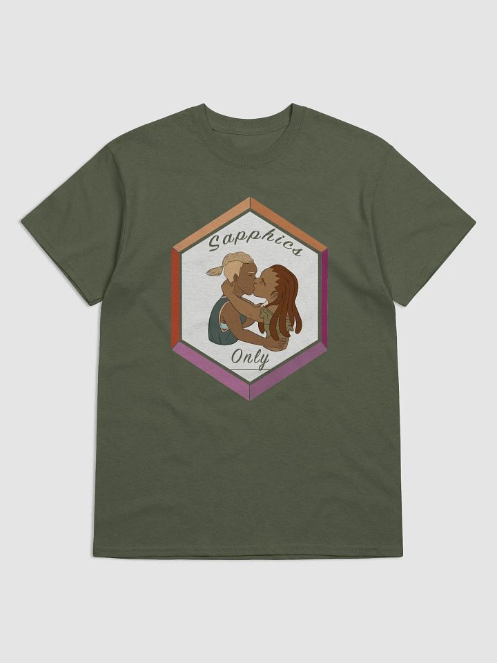 05 Sapphics Only Cotton Tee product image (1)