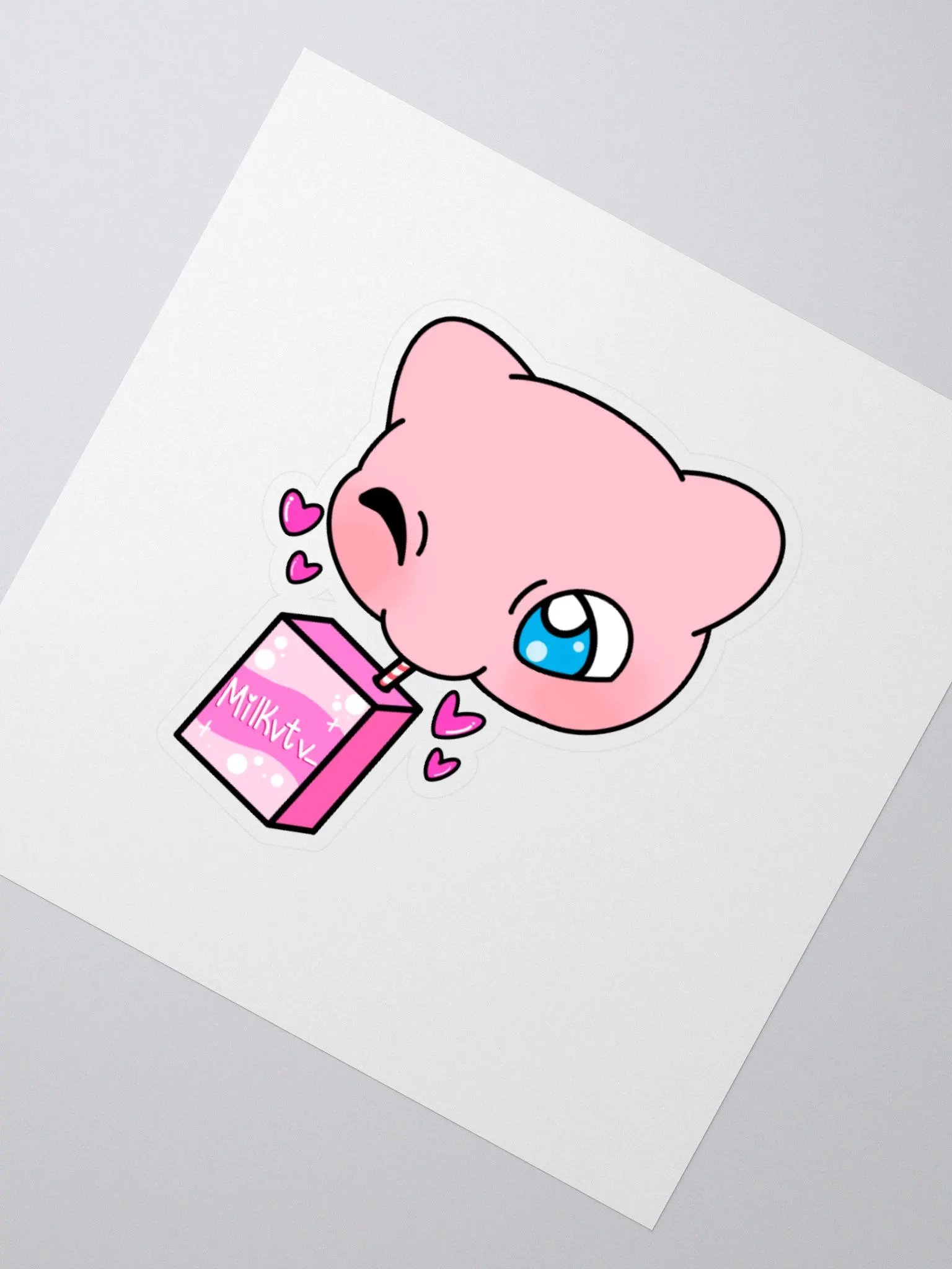 Mew Sippy Sticker product image (2)