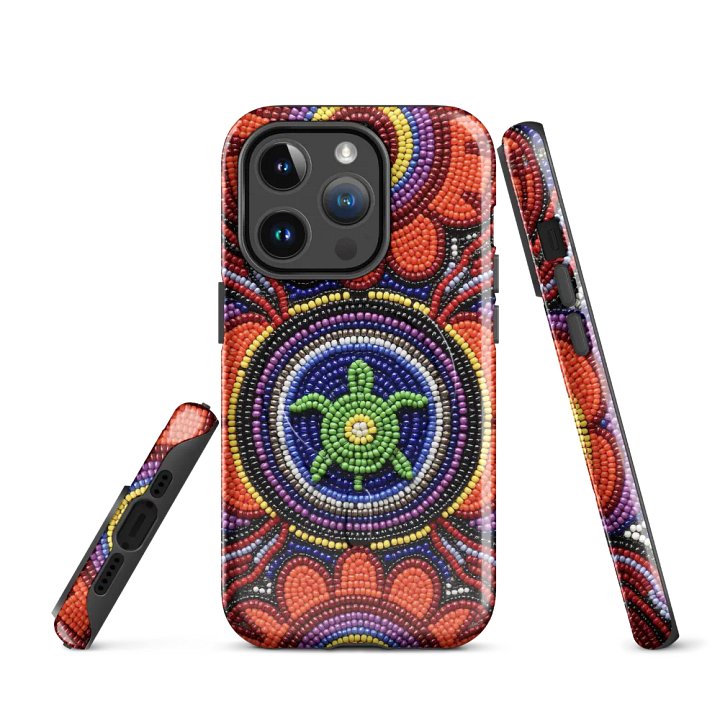 Turtle Dream Faux-Beaded iPhone® Tough Case product image (3)