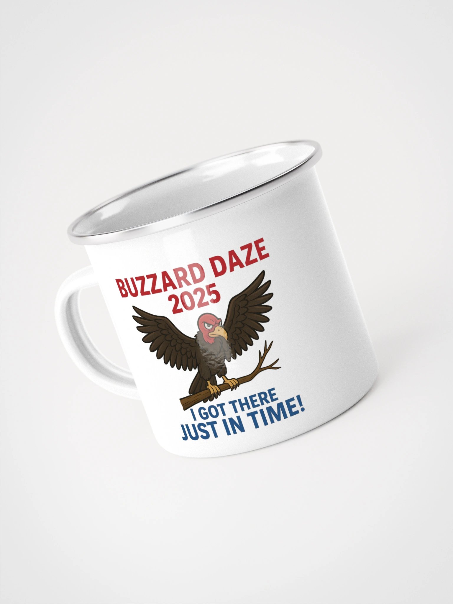 Buzzard Daze 2025 Enamel Mug product image (4)
