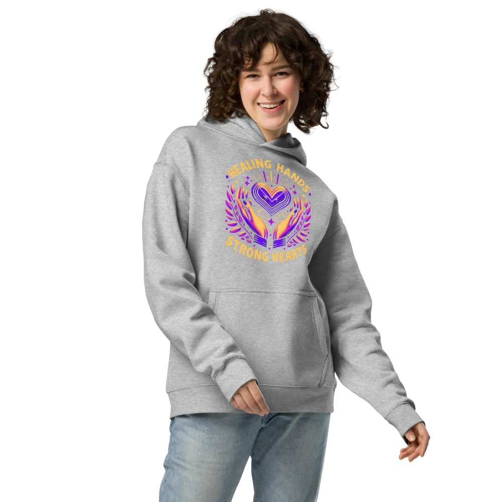 strong hearts ,healing hands hoodie product image (33)