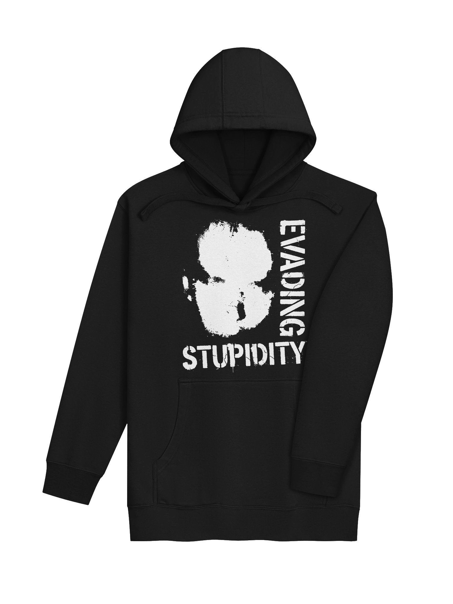 "Evading Stupidity" // Midweight Hoodie product image (4)